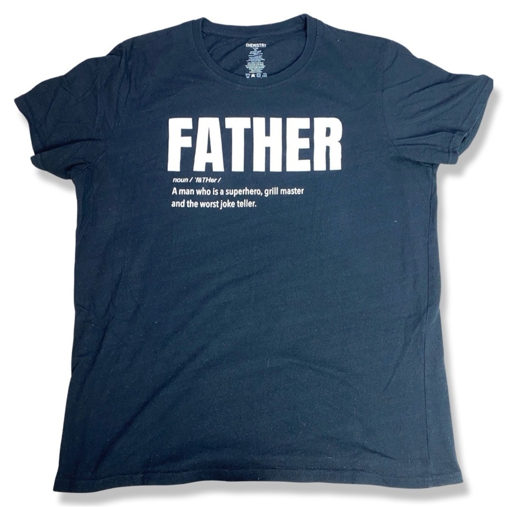 ⭐️Chemistry Men’s XL Funny Father Short Sleeve Shirt